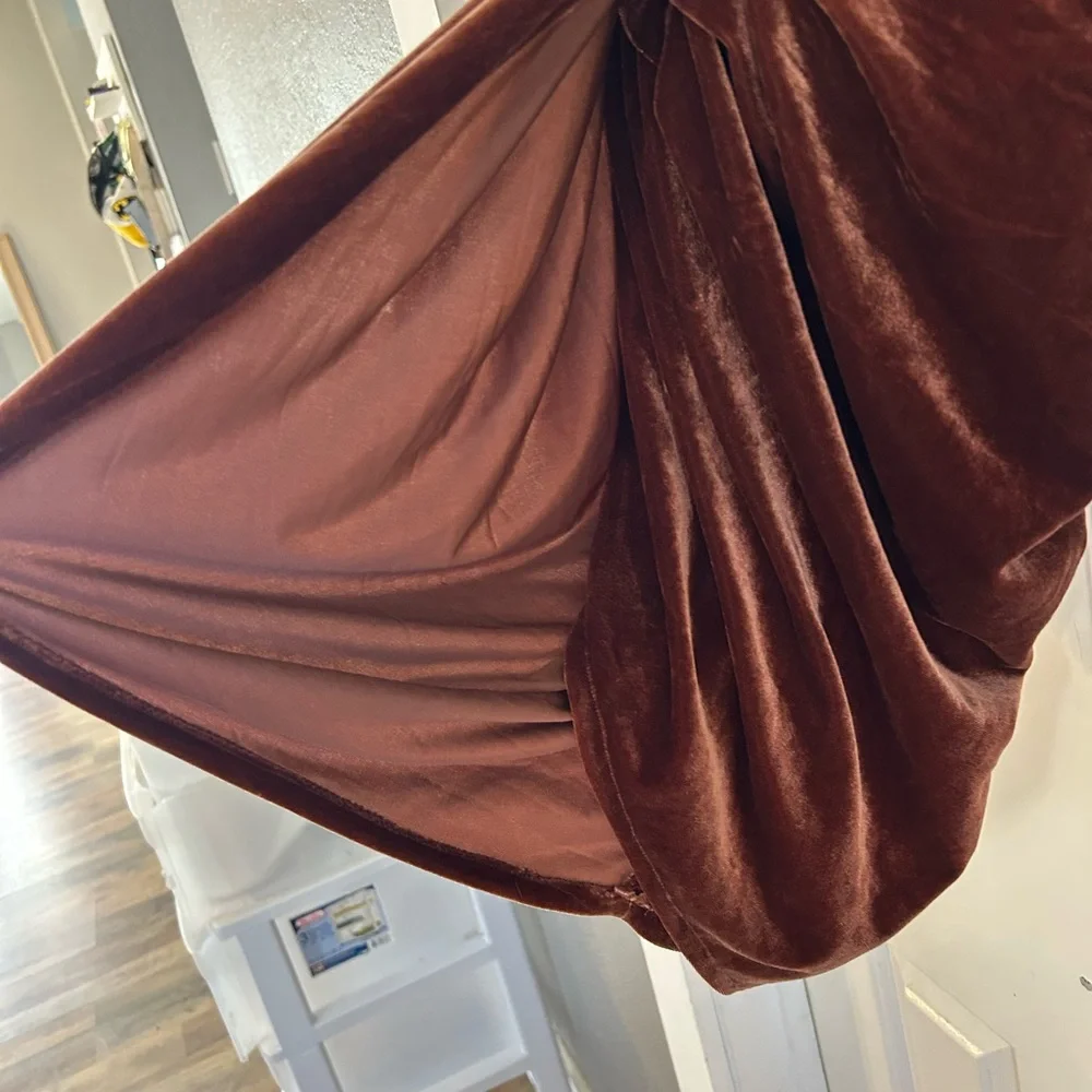 Fashion Nova Rich Brown Velvet Cover